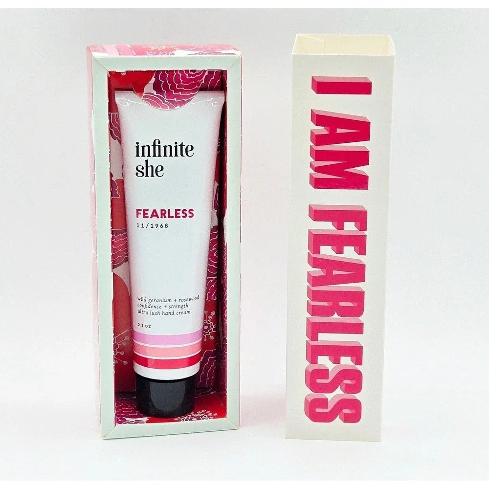 Infinite She Fearless Ultra Lush Hand Cream Wild Geranium + Rosewood 2.3 oz
